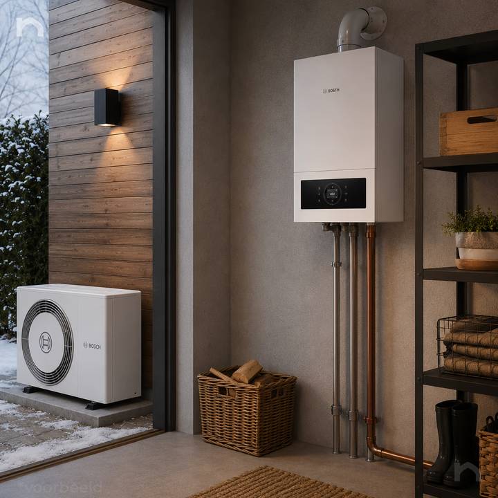 Hoofd foto van de Nefit Bosch Compress 5800i AW 5 hybride flex