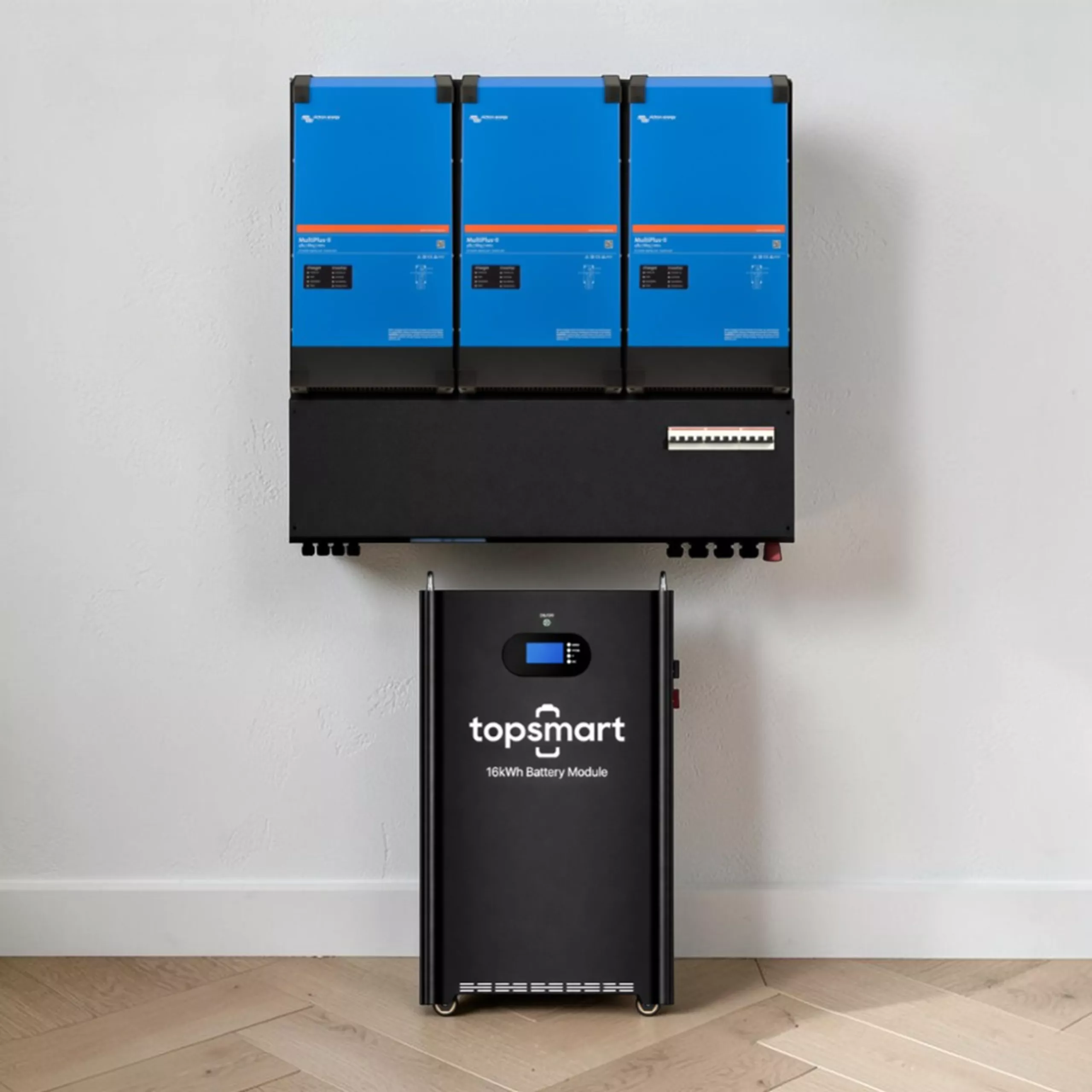 Thumbnail 1 van de Victron Energy MultiPlus-II + TopSmart thuisbatterij 3-fase