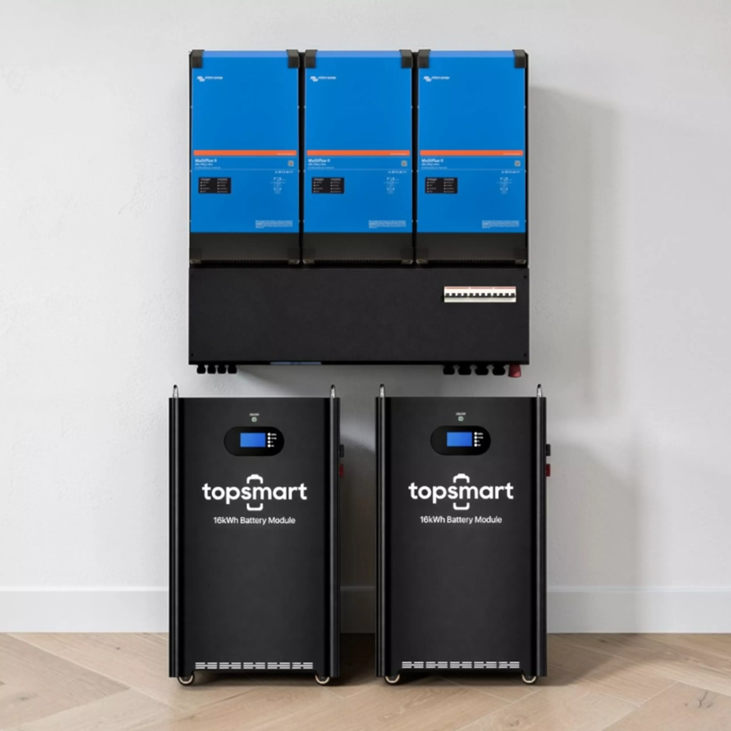 Thumbnail 2 van de Victron Energy MultiPlus-II + TopSmart thuisbatterij 3-fase