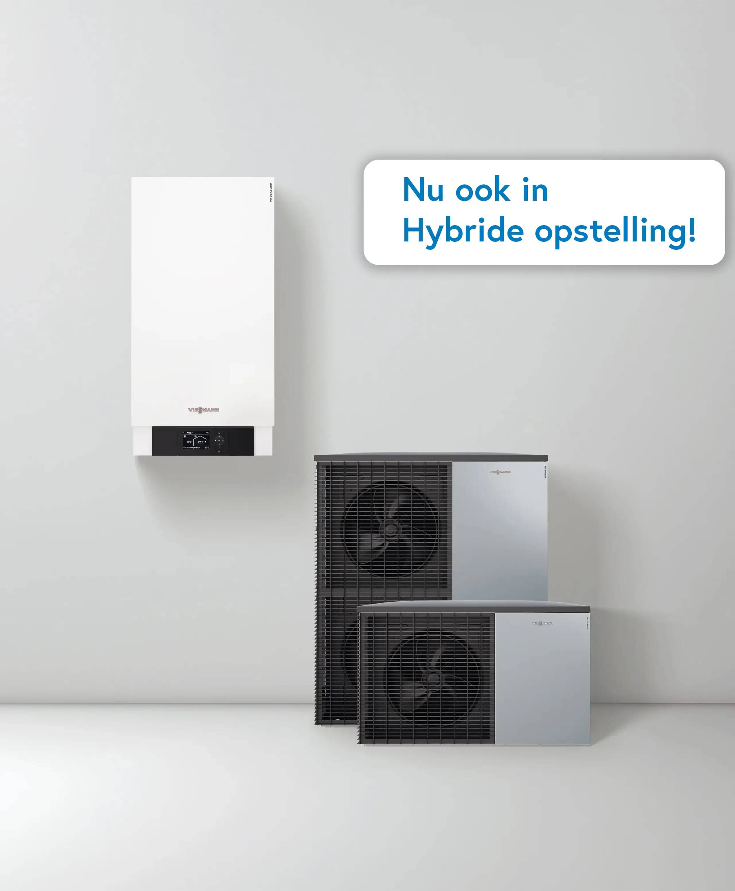 product Viessmann Vitocal | 2-Traps | Hybride opstelling | 12-delig | 4kW | 201.A04 image