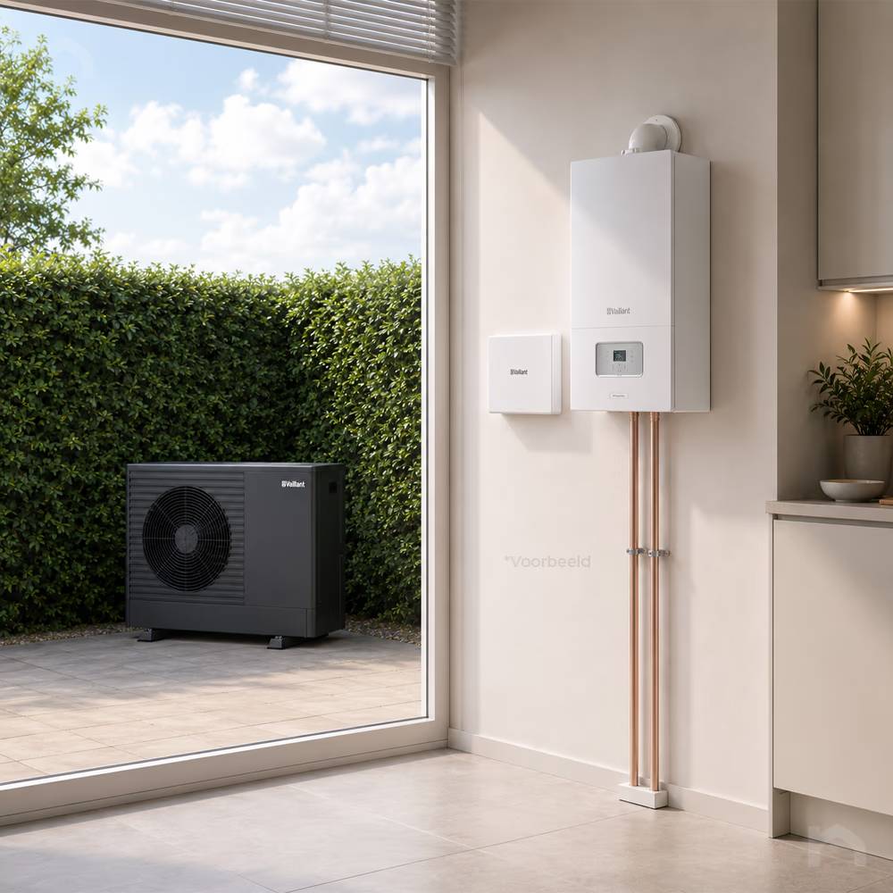 Thumbnail 2 van de Vaillant aroTHERM Pro 11 kW + ecoFIT Pro CW5 combipakket