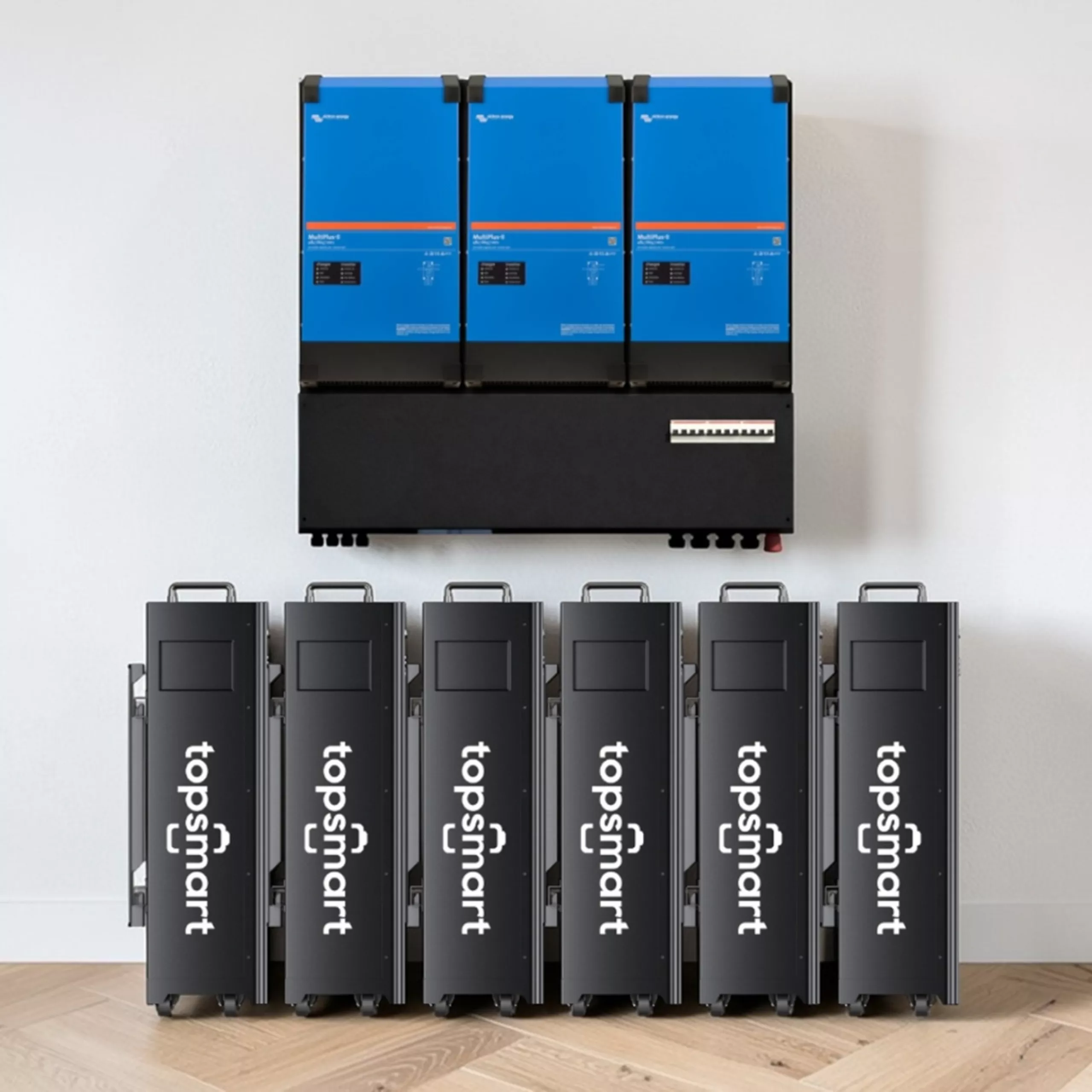 Thumbnail 5 van de Victron Energy MultiPlus-II + TopSmart thuisbatterij 3-fase