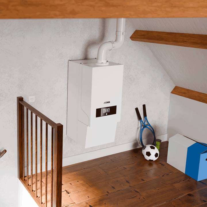 Hoofd foto van de ATAG iQ-25CC CW5 met 40L boiler