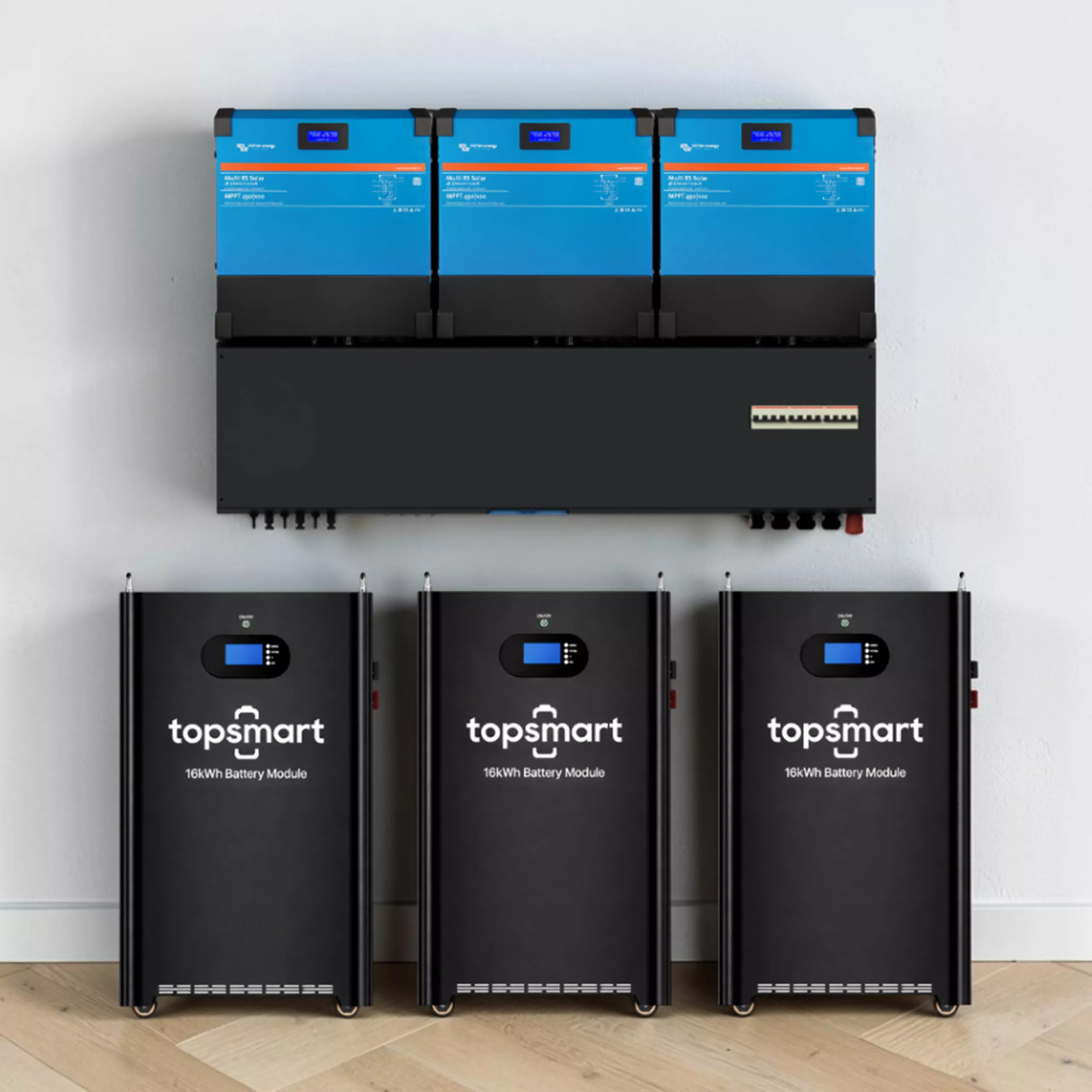 Thumbnail 2 van de Victron Energy Multi RS/RS Solar + TopSmart thuisbatterij 3-fase