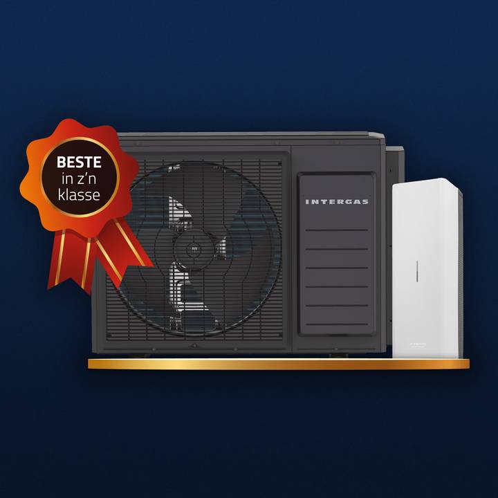 Hoofd foto van de Intergas Xtend ECO 5kW R290 hybride warmtepomp