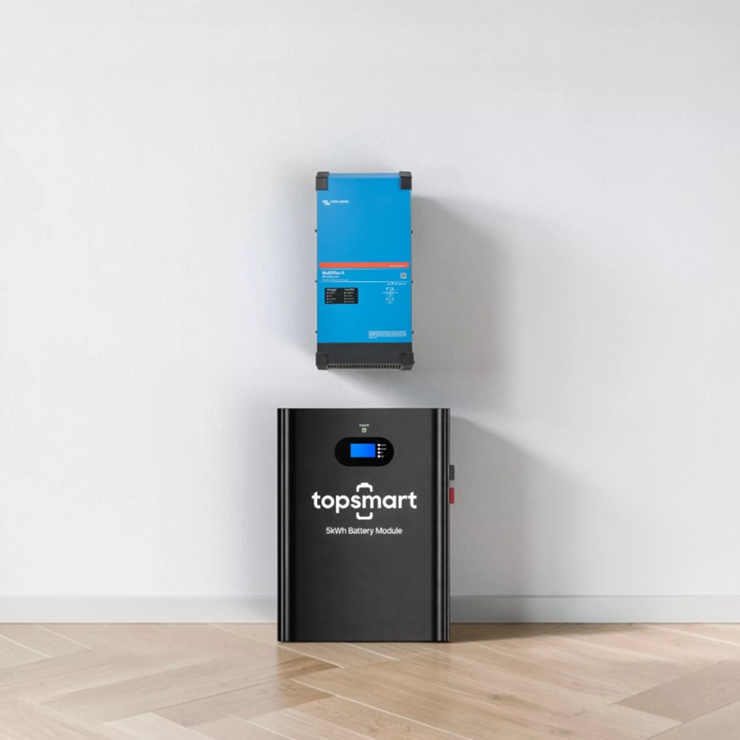Thumbnail 1 van de Victron Energy MultiPlus-II + TopSmart thuisbatterij 1-fase