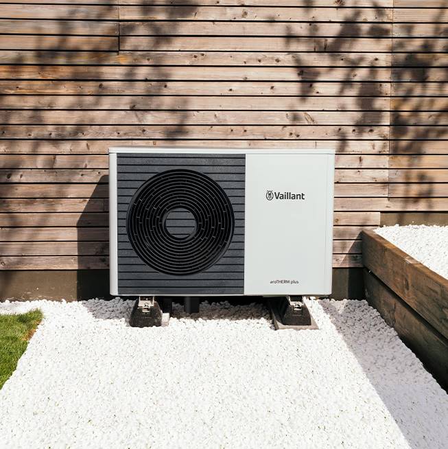 Foto van de  Vaillant aroTHERM Plus VWL 35/6 A | All-Electric Warmtepomp