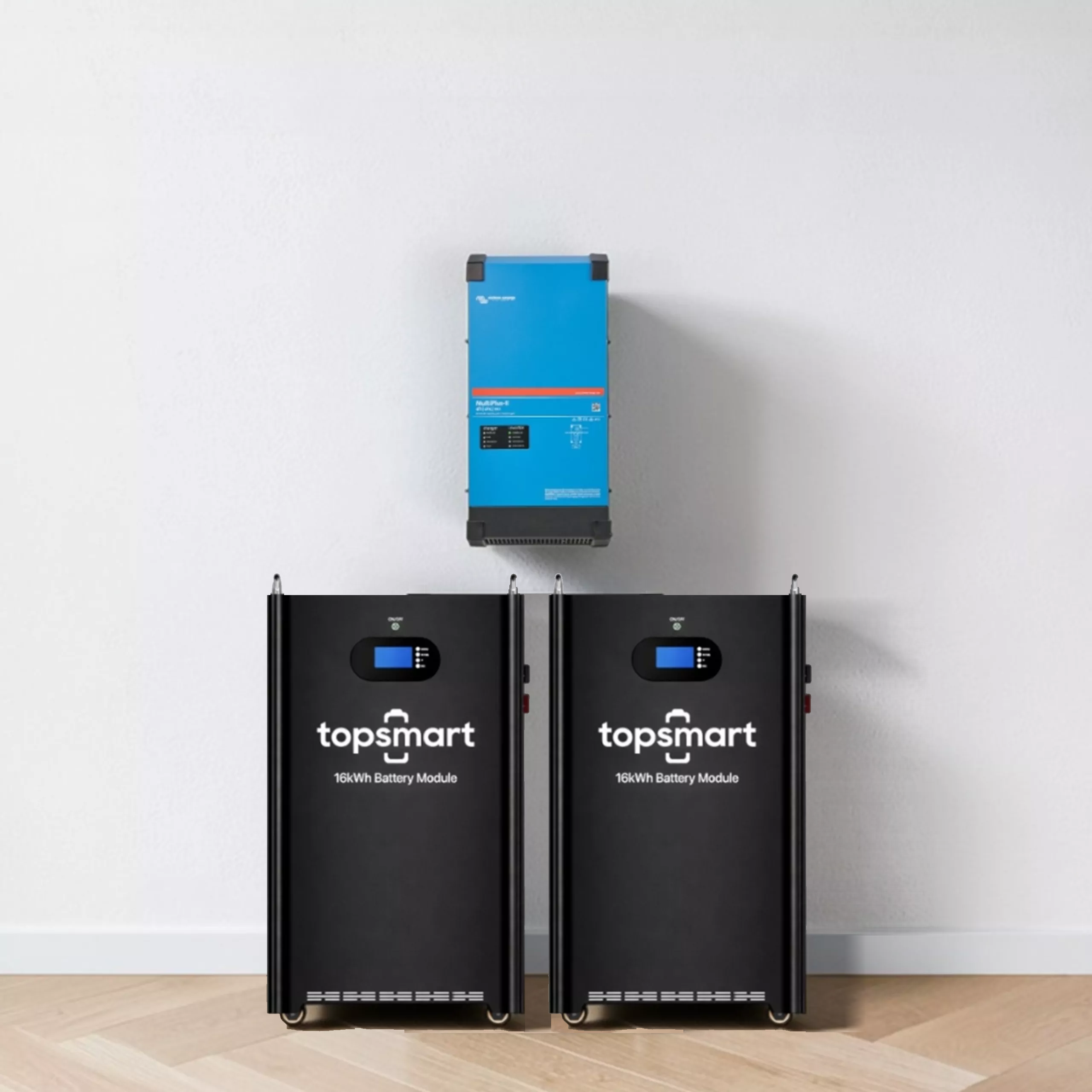 Thumbnail 3 van de Victron Energy MultiPlus-II + TopSmart thuisbatterij 1-fase