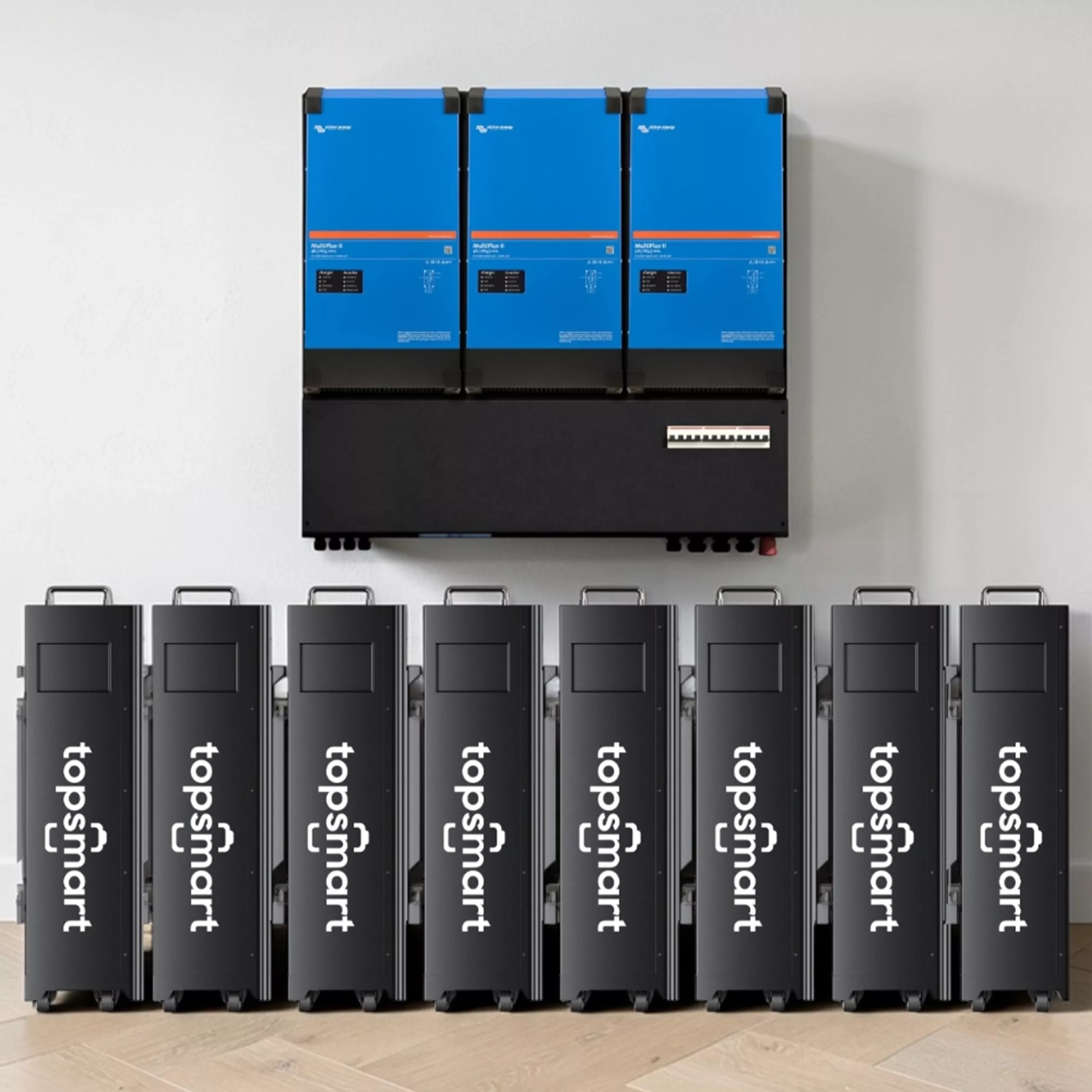 Thumbnail 6 van de Victron Energy MultiPlus-II + TopSmart thuisbatterij 3-fase