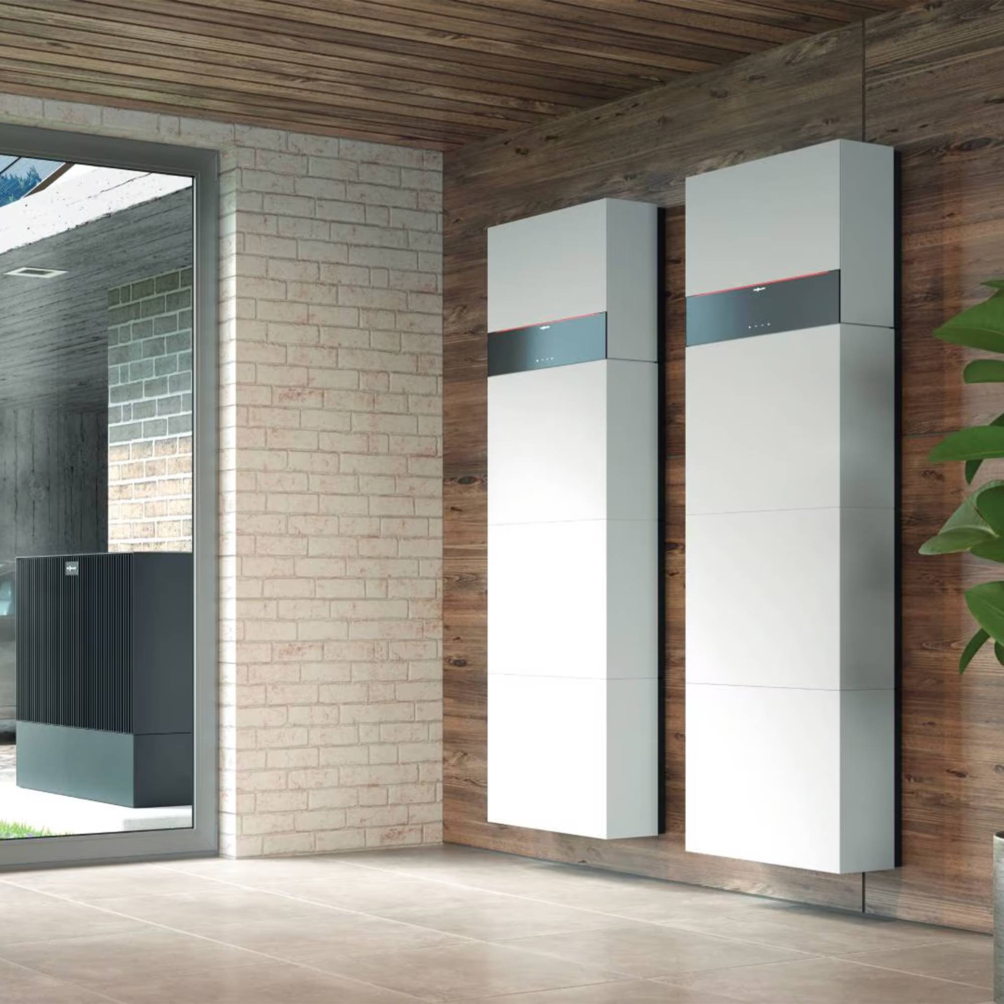 Foto van de Viessmann Vitocharge VX3 C15 4,6C15 PV-batterij 15 kWh